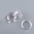 Square Empty 3ml 5ml Cream Plastic Jar (NJ06)